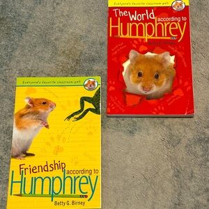 Set Of 2 The World According To Humphrey Books By Betty G. Birney